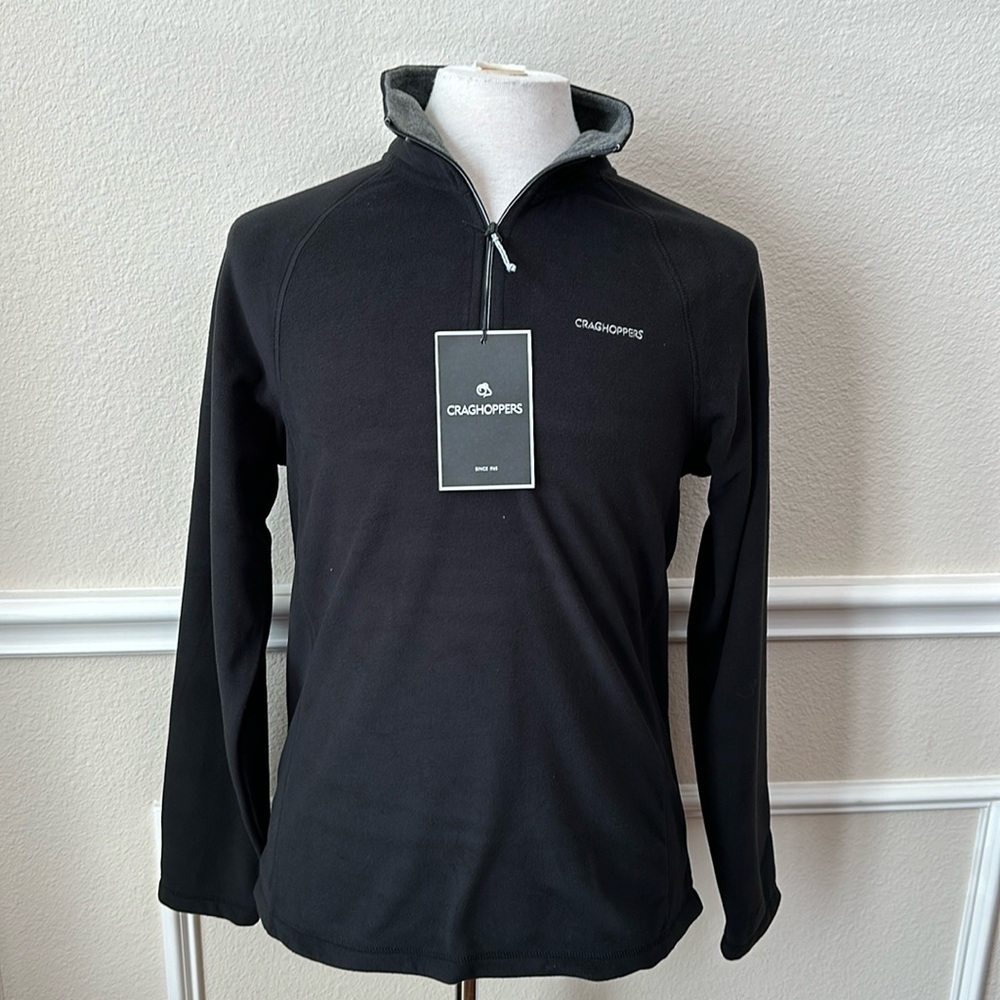 Craghoppers COREY HALF ZIP - Blk